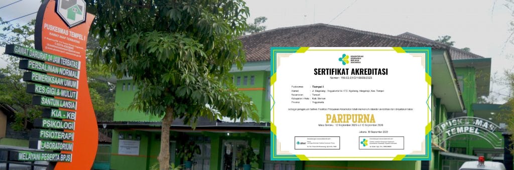 #slidecaption1 Puskesmas Tempel 1
